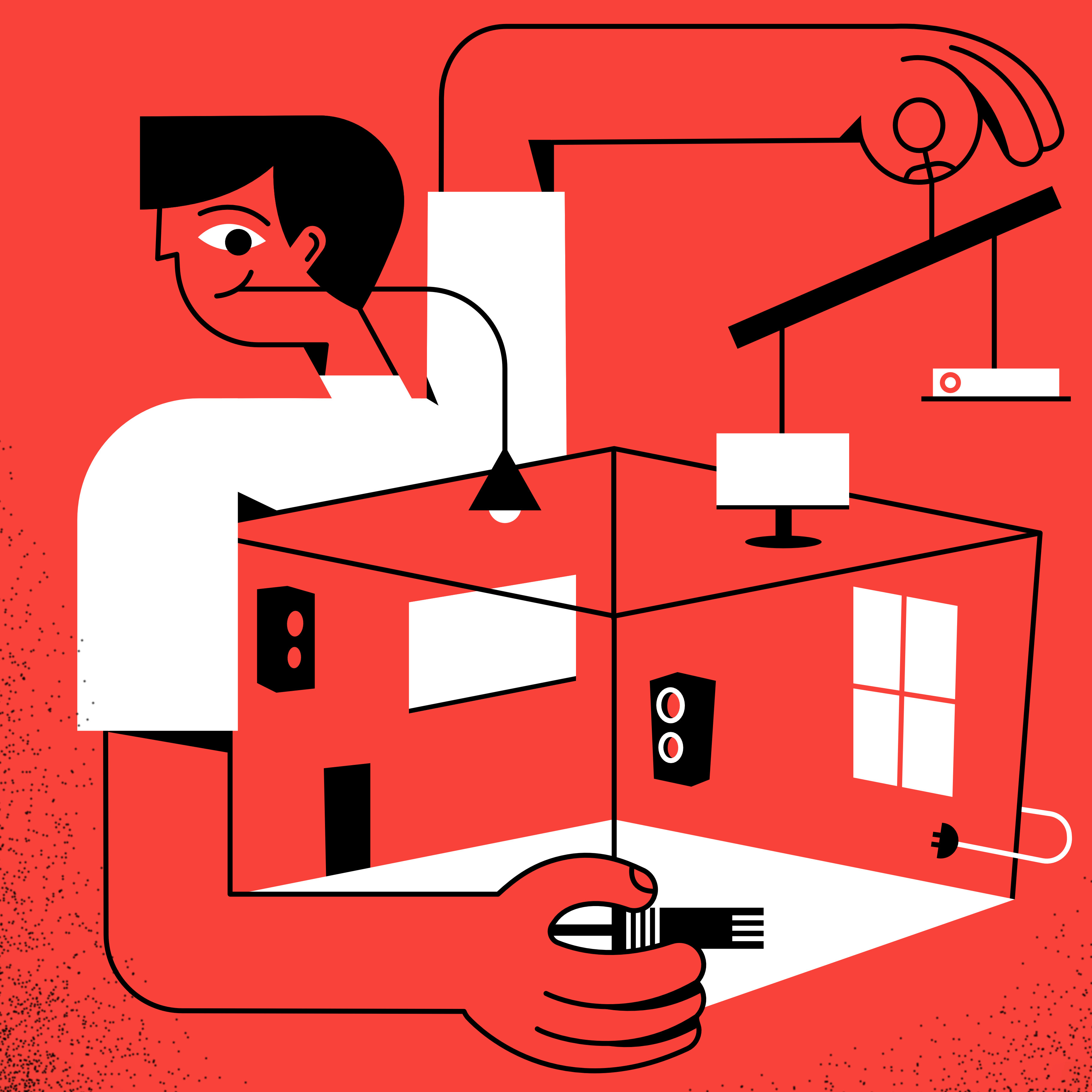 Yvonne Alon – Websiteillustration zur digitalen Kommunikation