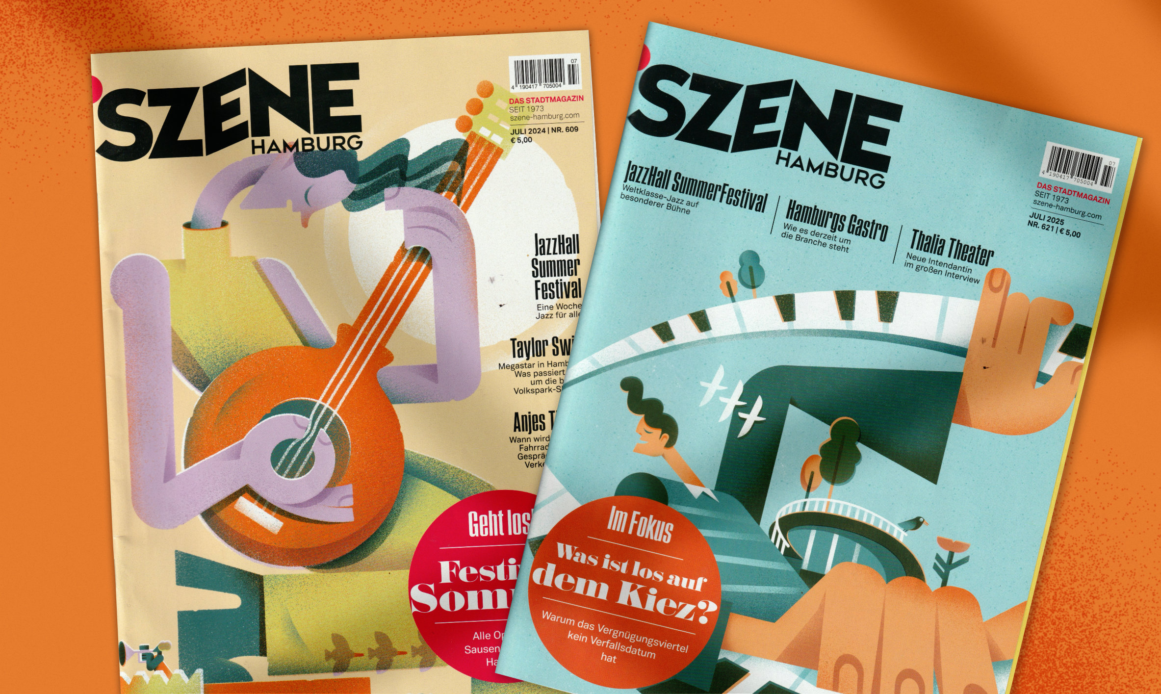Yvonne Alon – Szene Hamburg Cover Illustration