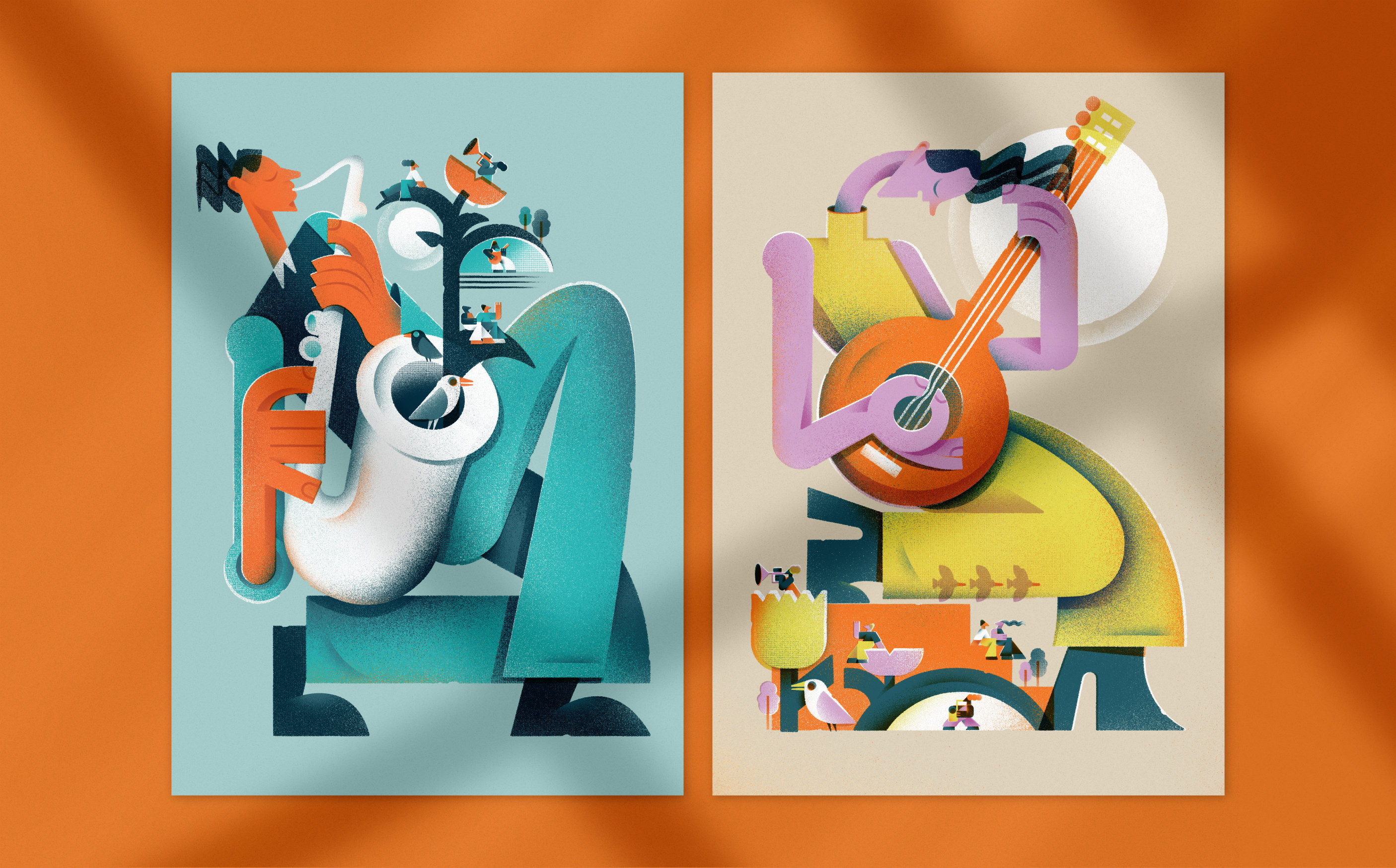 Yvonne Alon – JazzHall Summerfestival Illustration