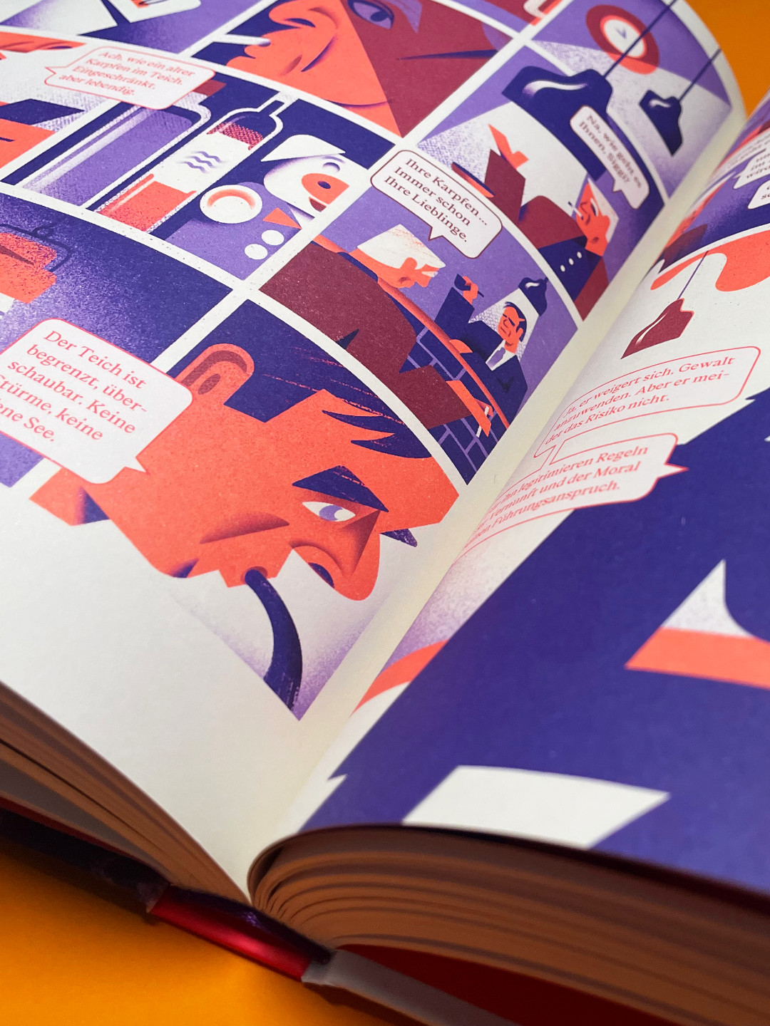 Yvonne Alon – Carlsen Comicillustration zu Siegfried Lenz